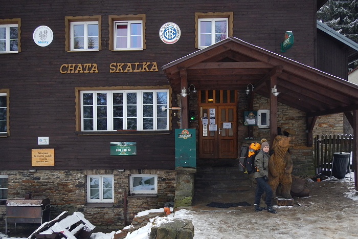 6. Marcela s medvědem, Beskydy