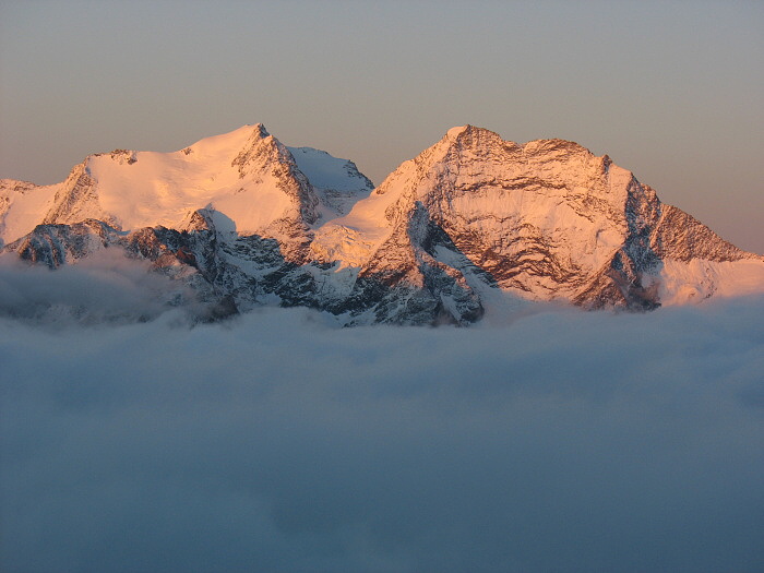 10. Fletschhorn a Lagginhorn z Mischabel ht.