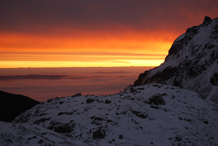 V. Tatry, úsvit na Zbojničce