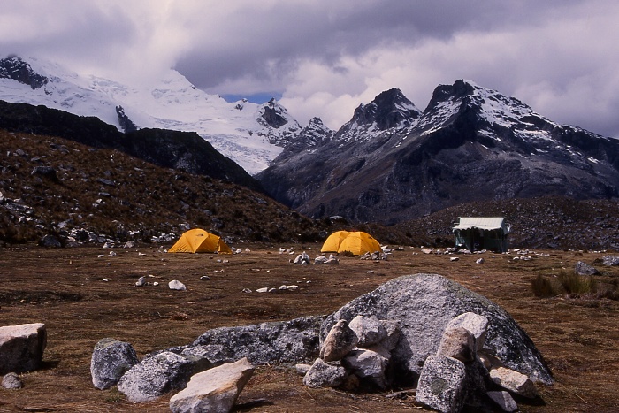 5. Zákl. tábor pod Nevado Pisco