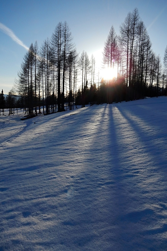 18. Večerní slunce a stíny